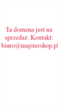 Mobile Screenshot of majstershop.pl